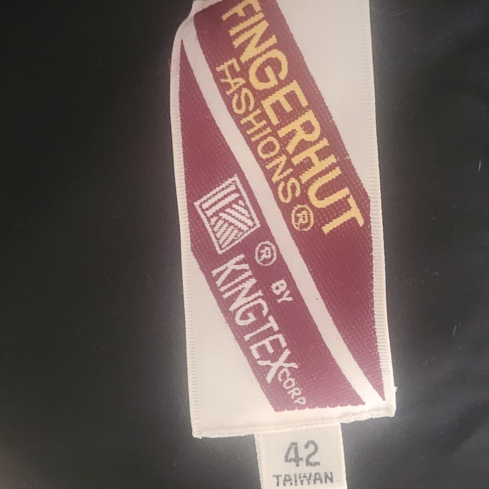 Women's Black Quilted Coat with Gray Faux Fur Collar - Picture 3 of 3